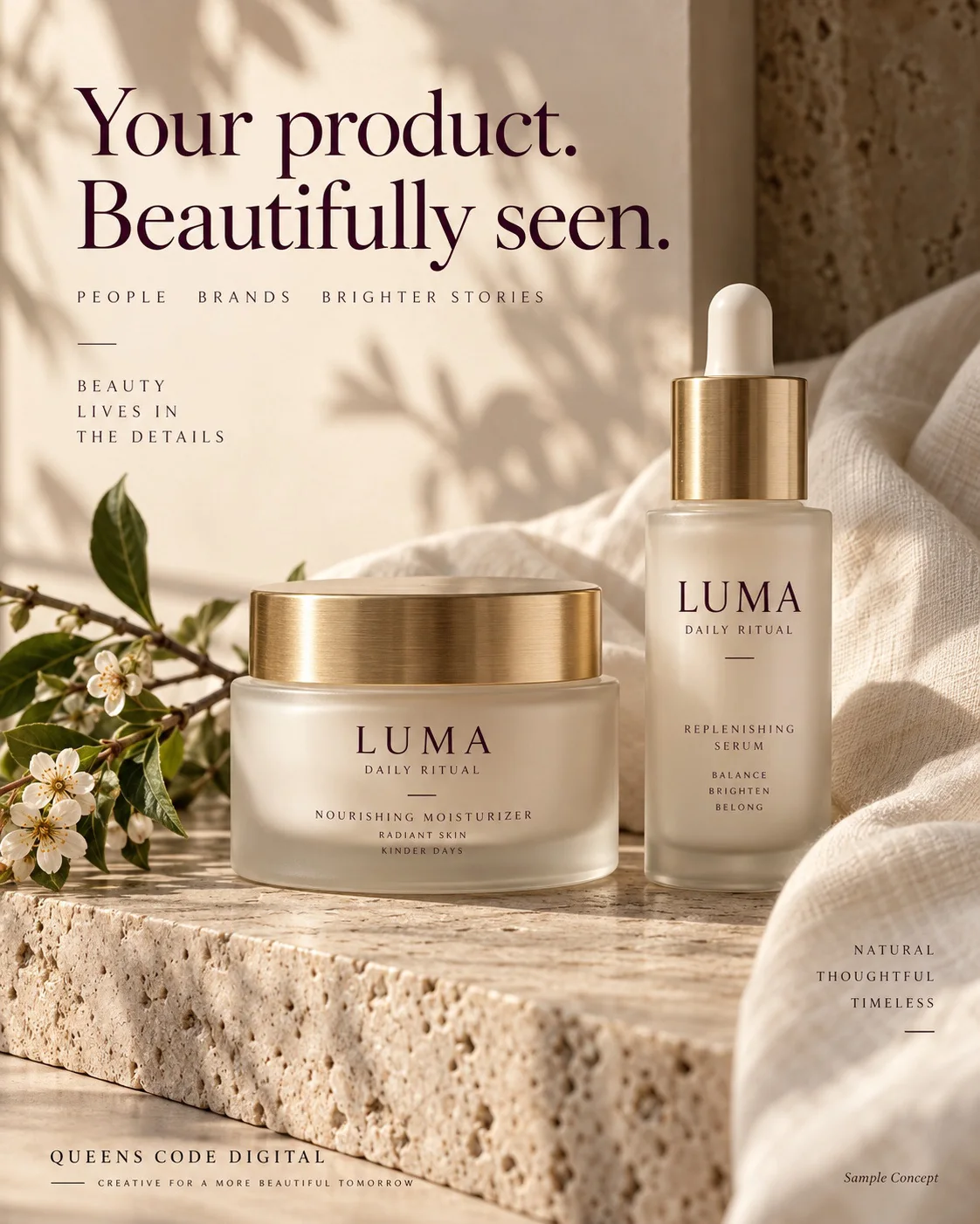 LUMA product and brand visual concept